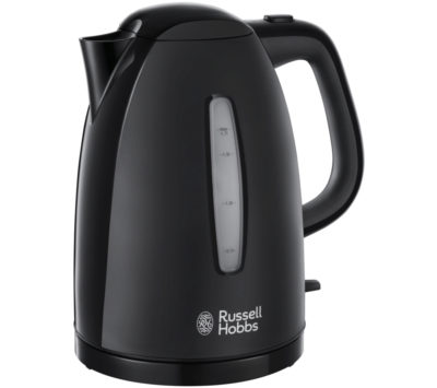 RUSSELL HOBBS Textures 21271 Jug Kettle - Black RUSSELL HOBBS Textures 21271 Jug Kettle - Black
